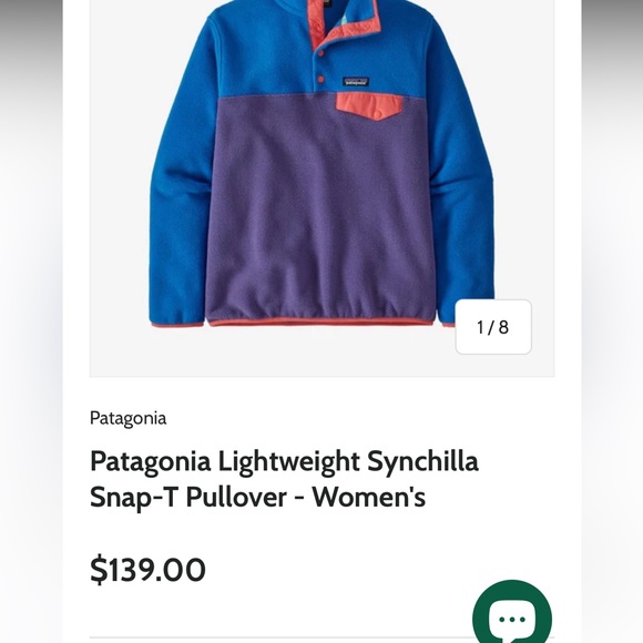 Patagonia fleece sweater size medium - Picture 2 of 4